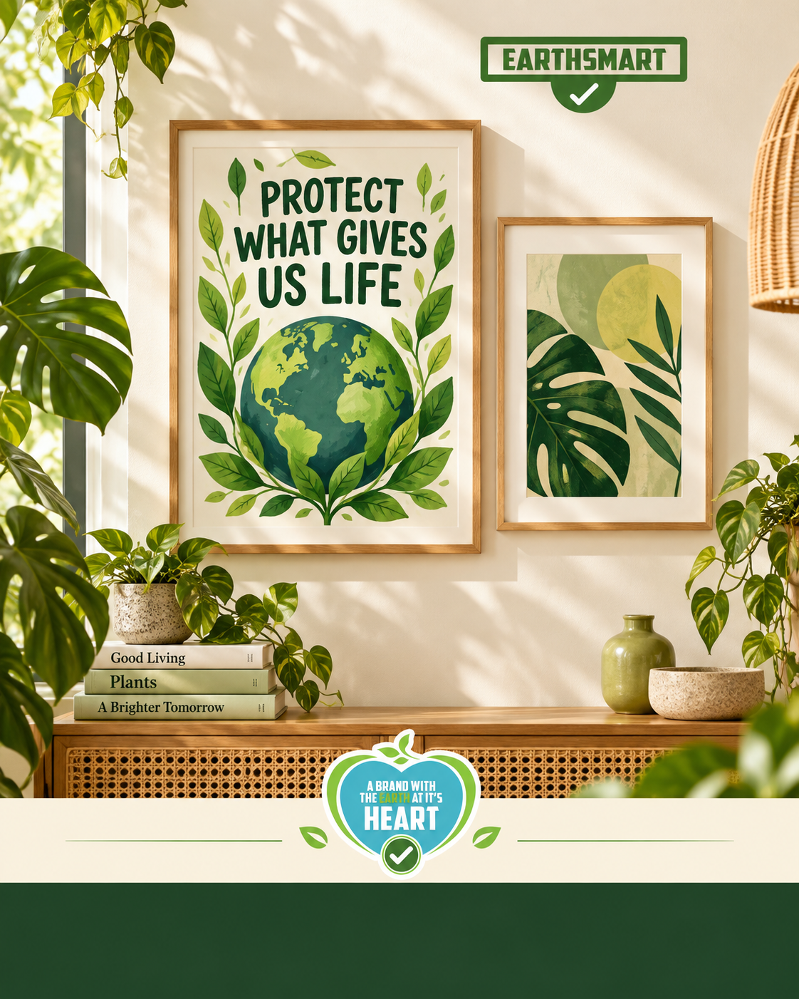 EARTHSMART WALL ART  (HOME DECOR).