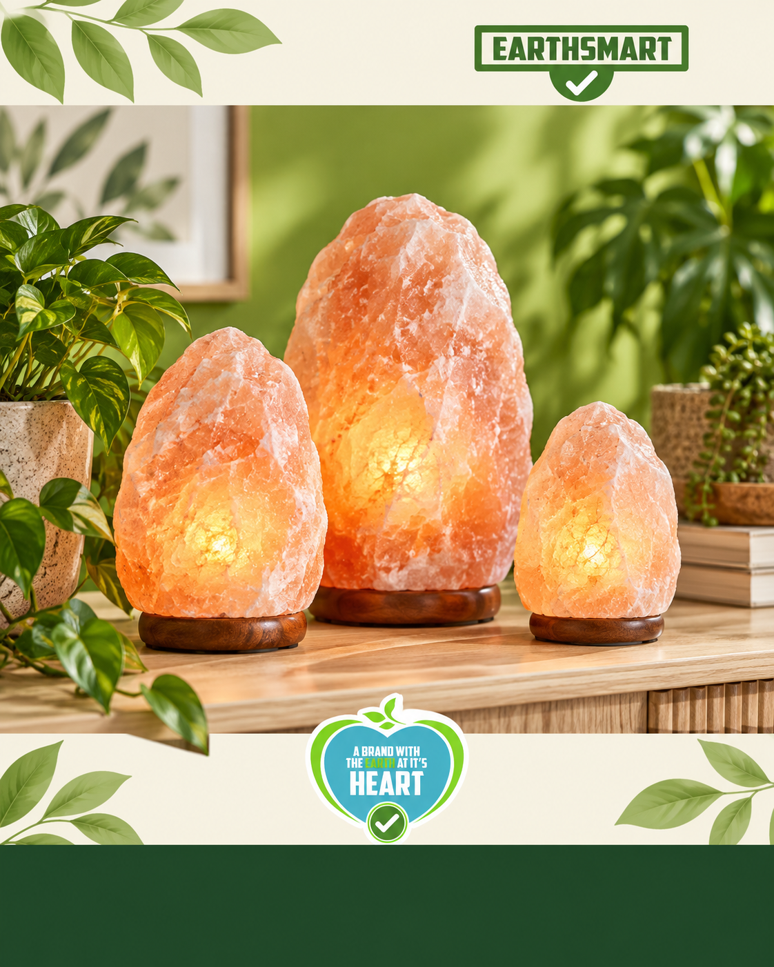 ORGANIC PINK SALT LAMPS