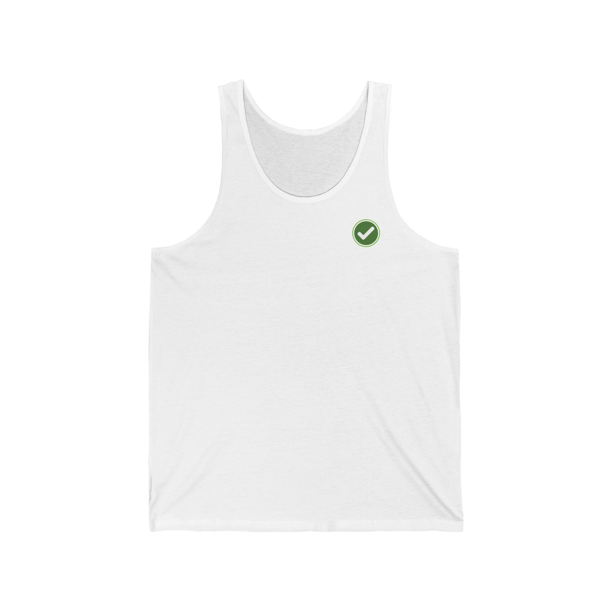 Earthsmart Tank Top - ICONIC Emblem— Eco-Friendly - 100% Cotton.