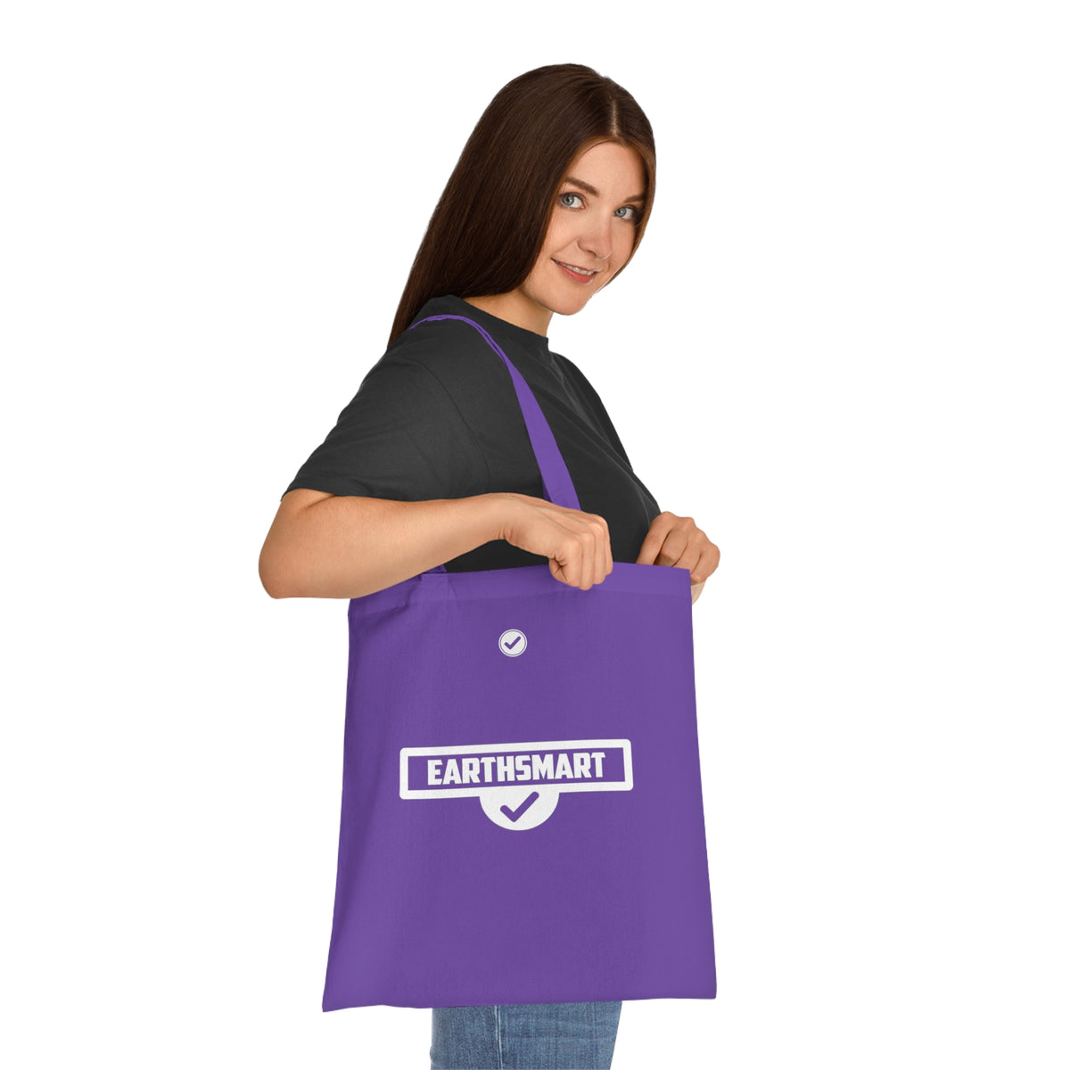 EARTHSMART 'ICONIC' LOGO' TOTE BAG (Limited edition, polar white logo).— (38cm x 42cm).