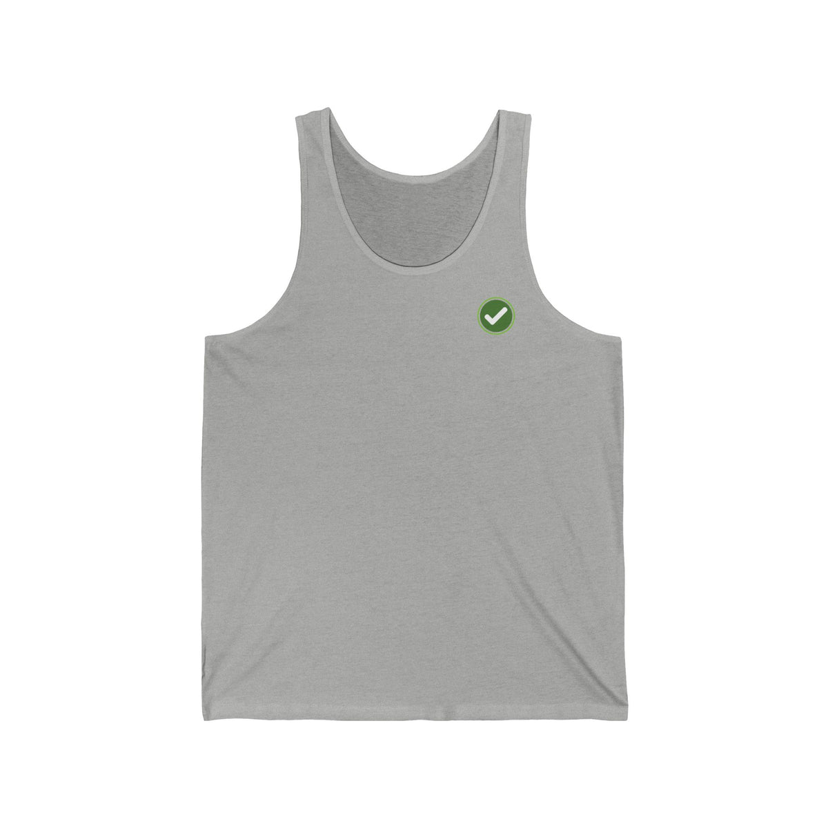 Earthsmart Tank Top - ICONIC Emblem— Eco-Friendly - 100% Cotton.