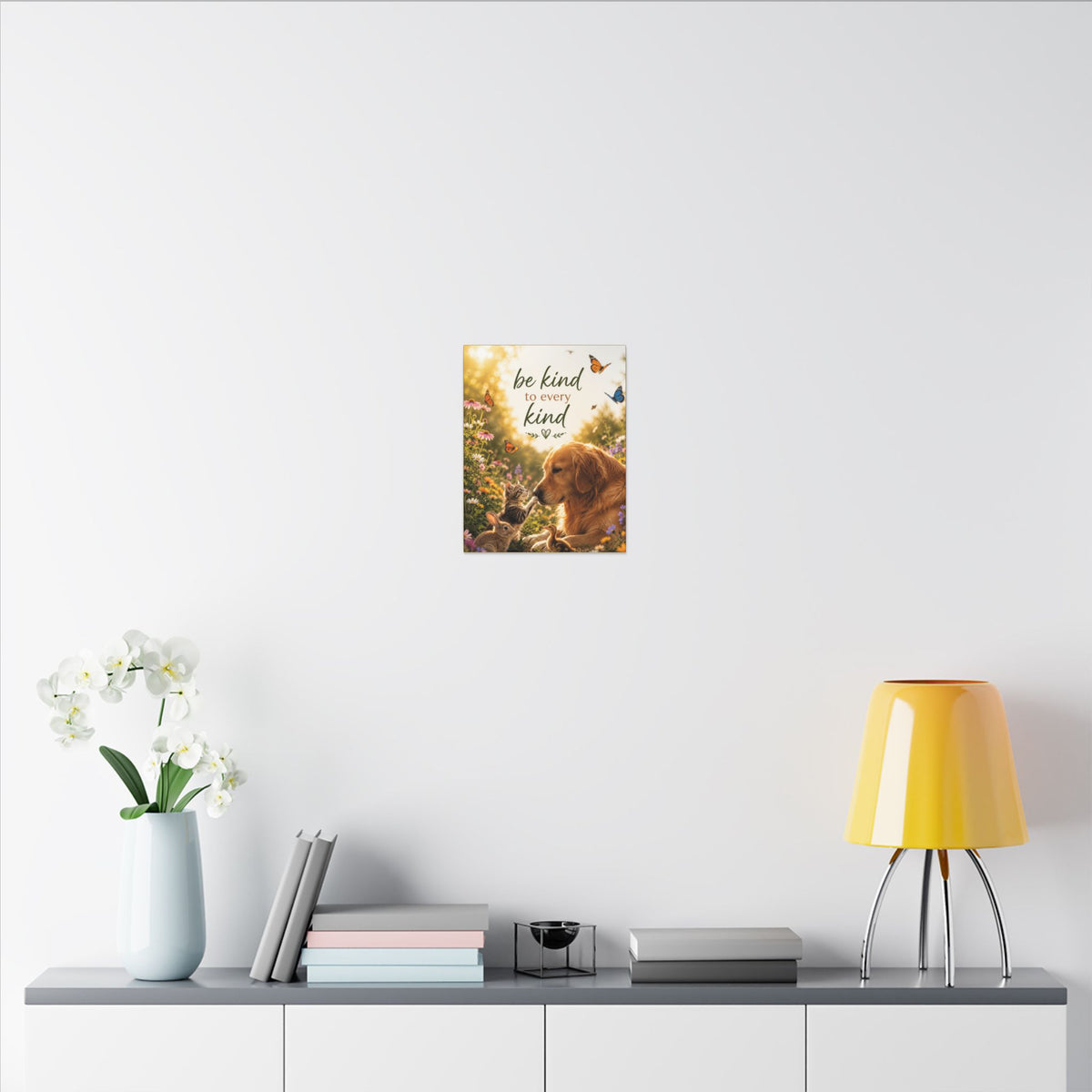 "BE KIND TO EVERY KIND" - Earthsmart Canvas Wall Art
