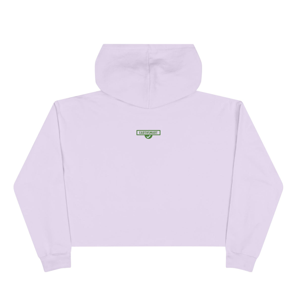 EarthSmart Cropped Hoodie – Eco-Friendly - Iconic logo version.