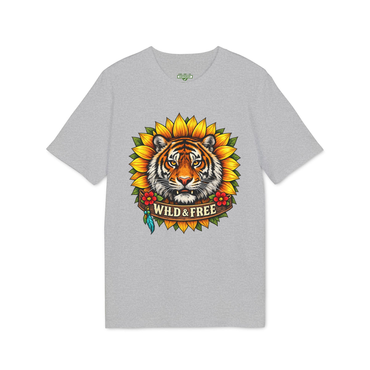 Earthsmart 'EARTH MOOD' Tee — "WILD & FREE. (Unisex).
