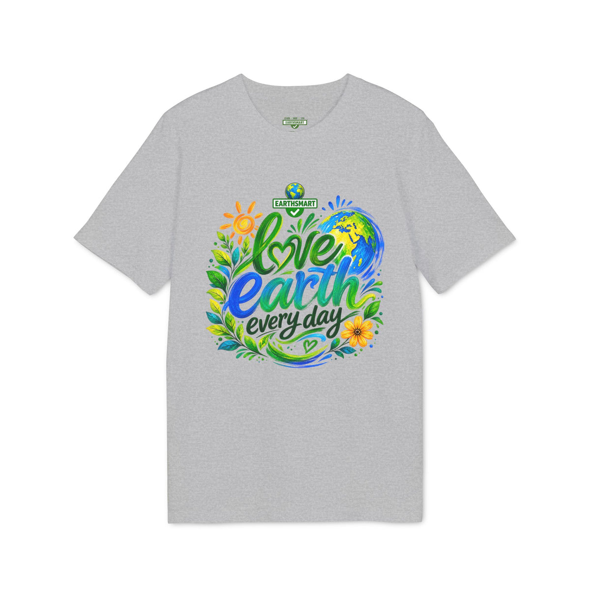 Earthsmart 'EARTH MOOD' Tee — "LOVE EARTH EVERYDAY". (UNISEX).