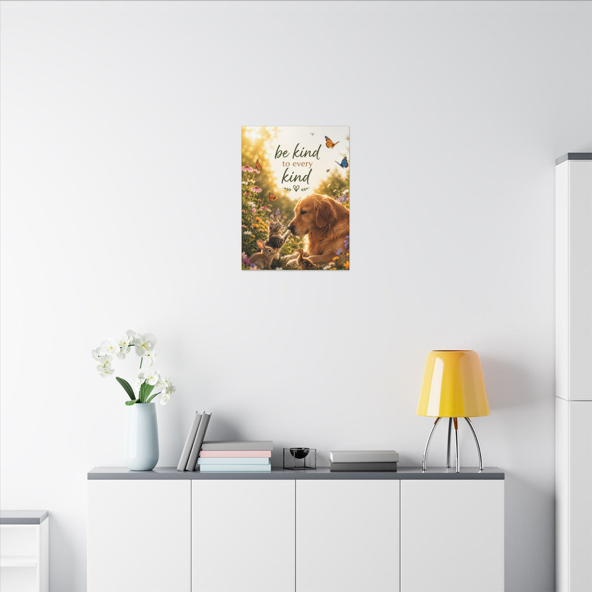 "BE KIND TO EVERY KIND" - Earthsmart Canvas Wall Art