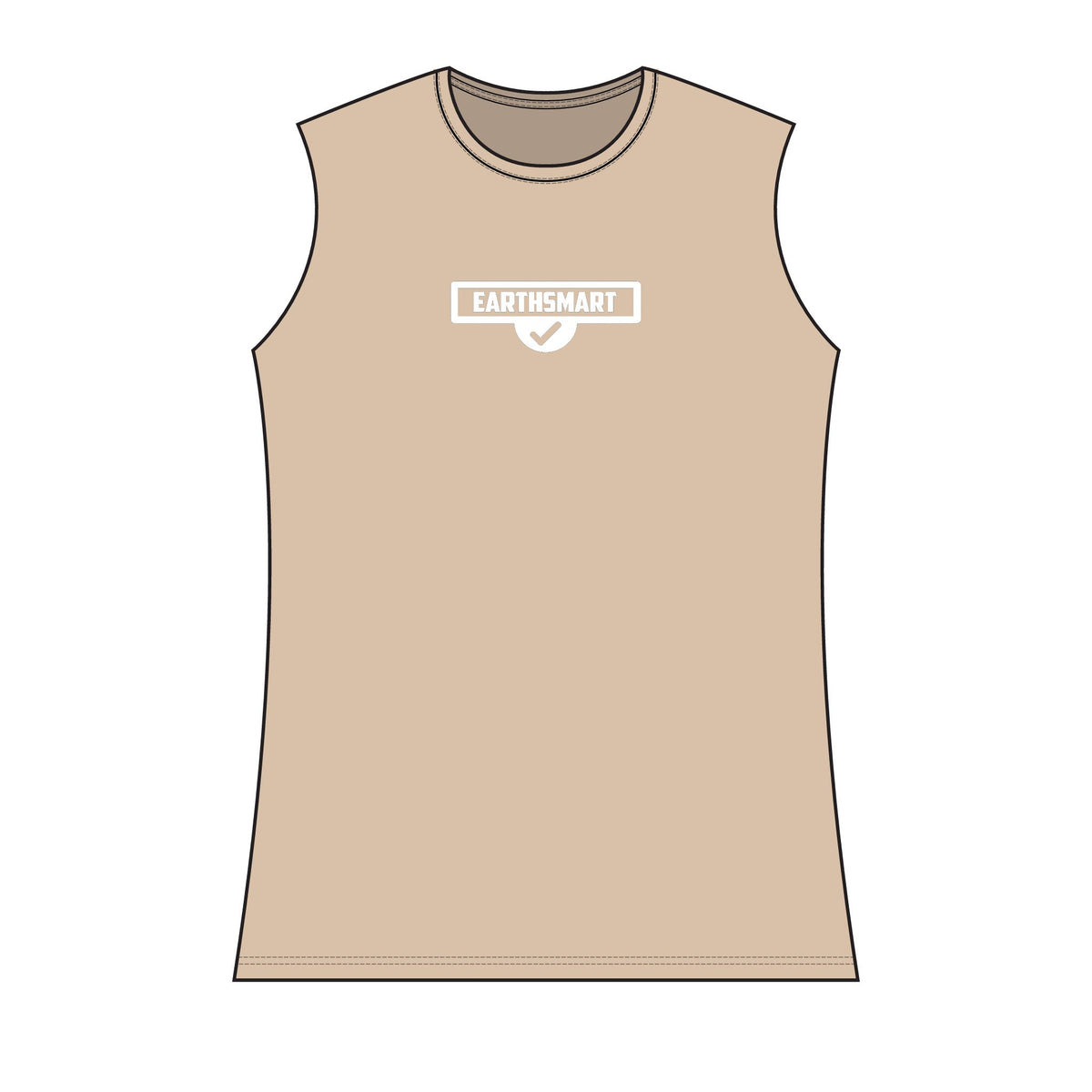 EarthSmart Logo Tank Top — Women's Eco-Friendly Graphic Tank