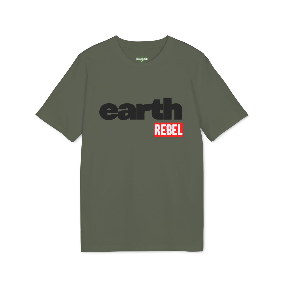 Earthsmart 'EARTH MOOD' Tee — "EARTH REBEL".  VERSION 2 (UNISEX).