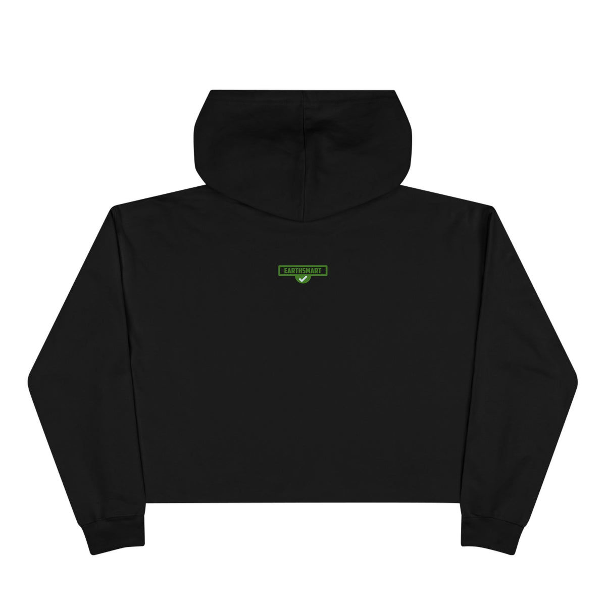 EarthSmart Cropped Hoodie – Eco-Friendly - Iconic logo version.