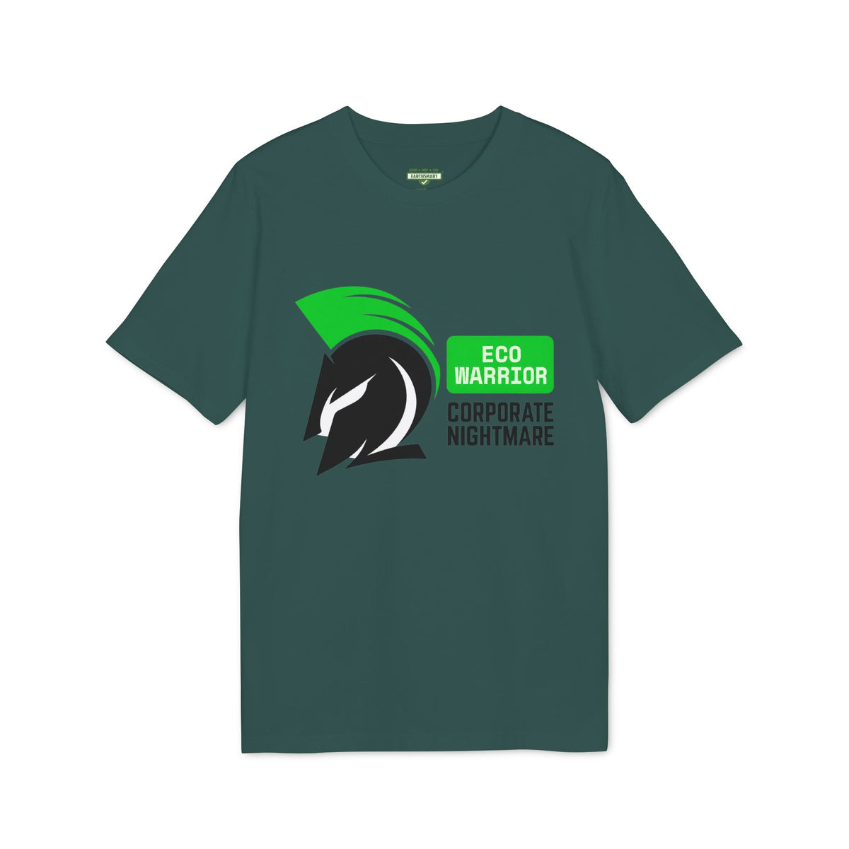 Earthsmart 'EARTH MOOD' Tee — "ECO WARRIOR - CORPORATE NIGHTMARE".  (UNISEX).