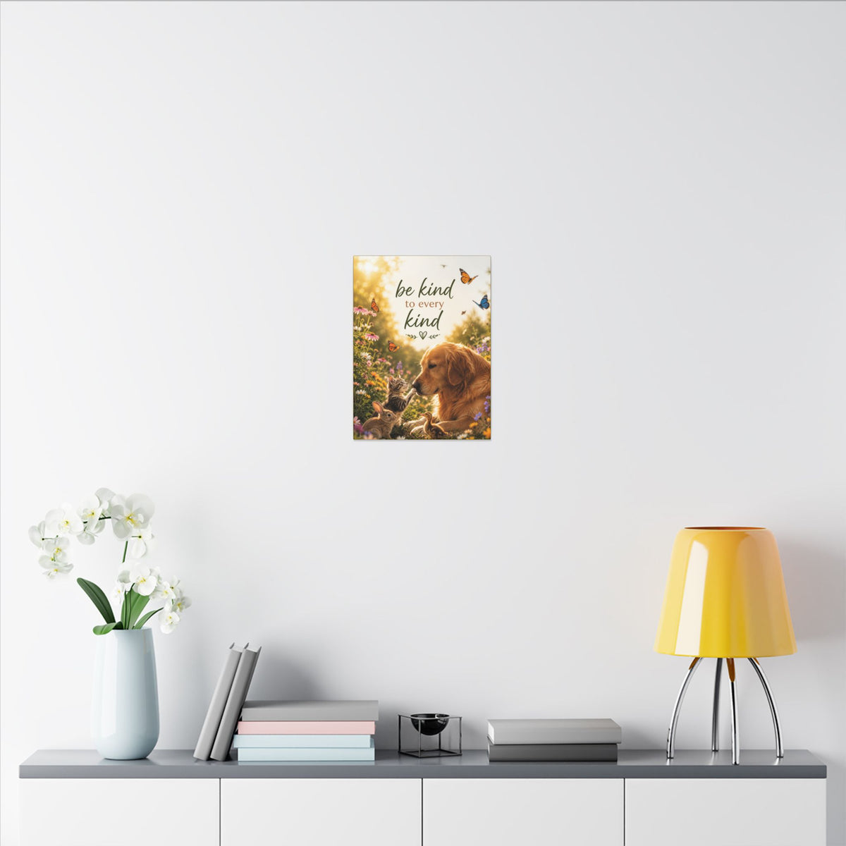 "BE KIND TO EVERY KIND" - Earthsmart Canvas Wall Art