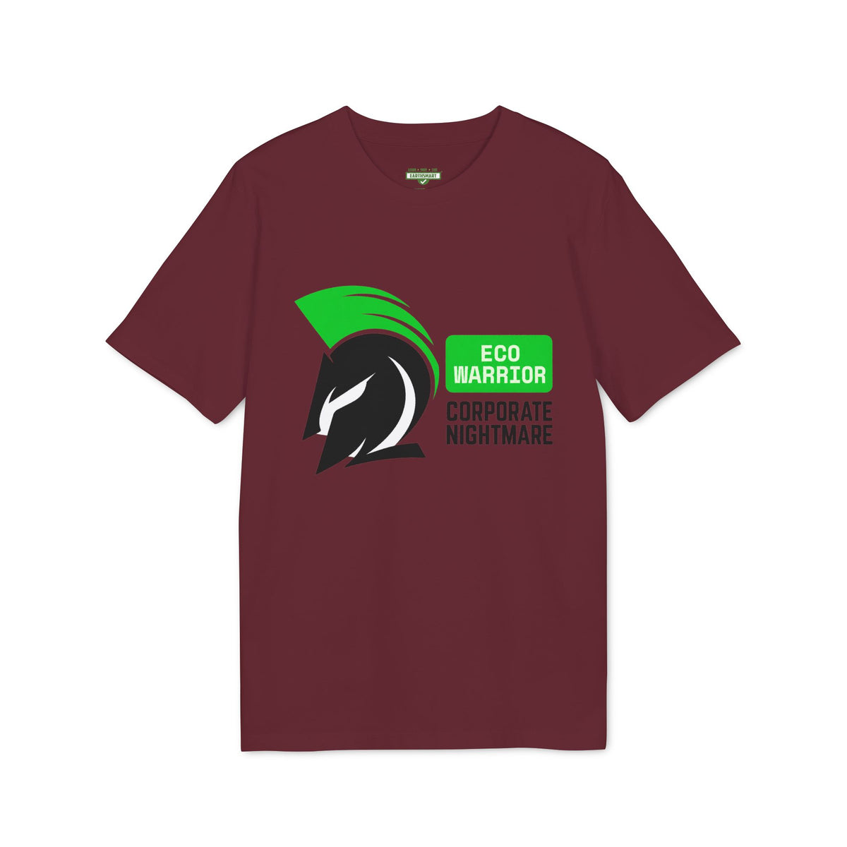 Earthsmart 'EARTH MOOD' Tee — "ECO WARRIOR - CORPORATE NIGHTMARE".  (UNISEX).