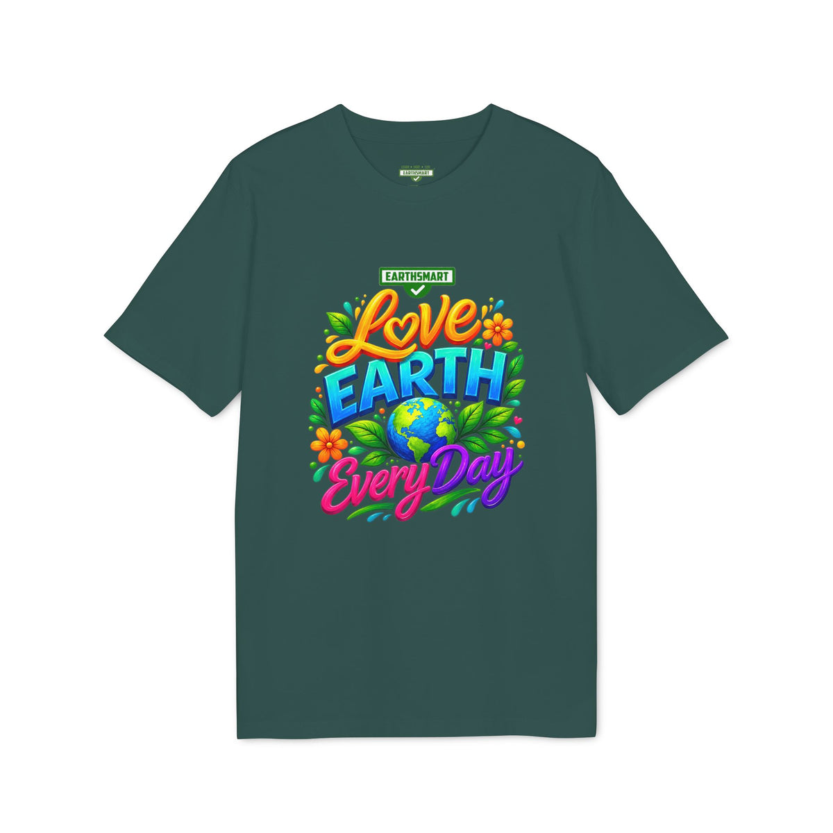 Earthsmart 'EARTH MOOD' Tee — "LOVE EARTH EVERYDAY". version 2(UNISEX).