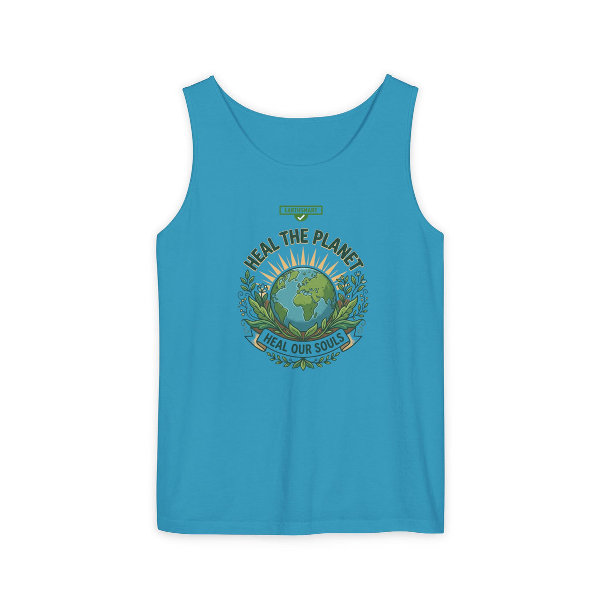 EARTHSMART Classic Tank top — Heal the planet, heal our souls - 100% cotton -  Eco Friendly.