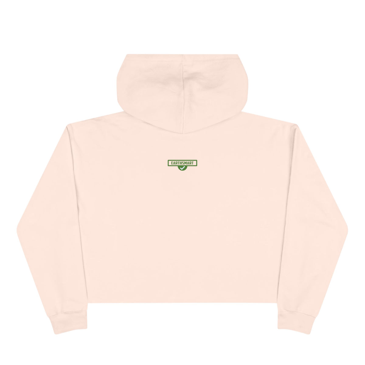 EarthSmart Cropped Hoodie – Eco-Friendly - Iconic logo version.