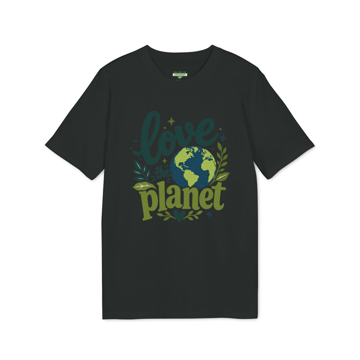 Earthsmart 'EARTH MOOD' Tee — "LOVE THE PLANET". (UNISEX).