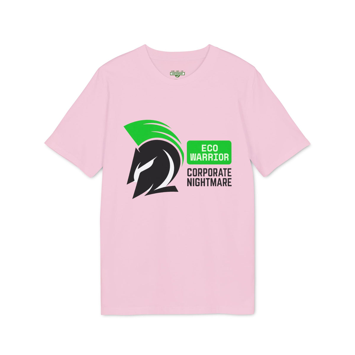 Earthsmart 'EARTH MOOD' Tee — "ECO WARRIOR - CORPORATE NIGHTMARE".  (UNISEX).