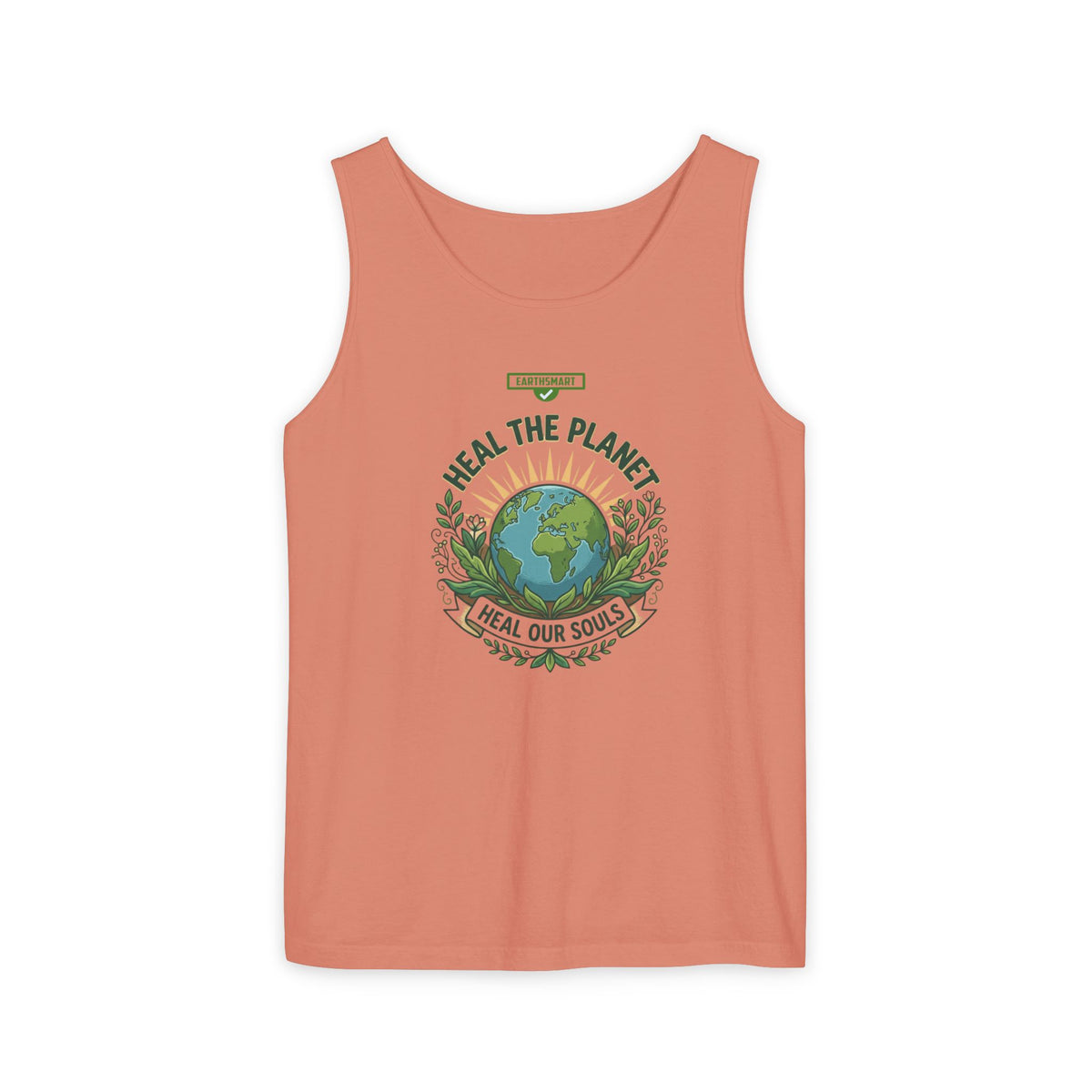 EARTHSMART Classic Tank top — Heal the planet, heal our souls - 100% cotton -  Eco Friendly.