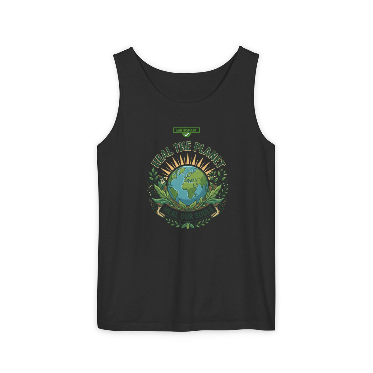 EARTHSMART Classic Tank top — Heal the planet, heal our souls - 100% cotton -  Eco Friendly.