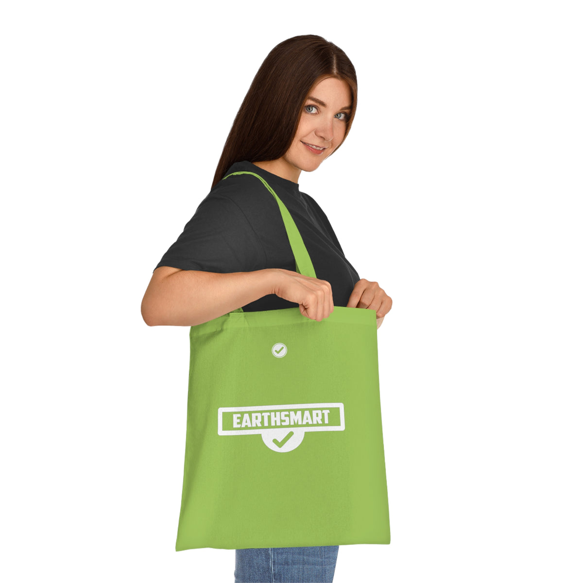 EARTHSMART 'ICONIC' LOGO' TOTE BAG (Limited edition, polar white logo).— (38cm x 42cm).