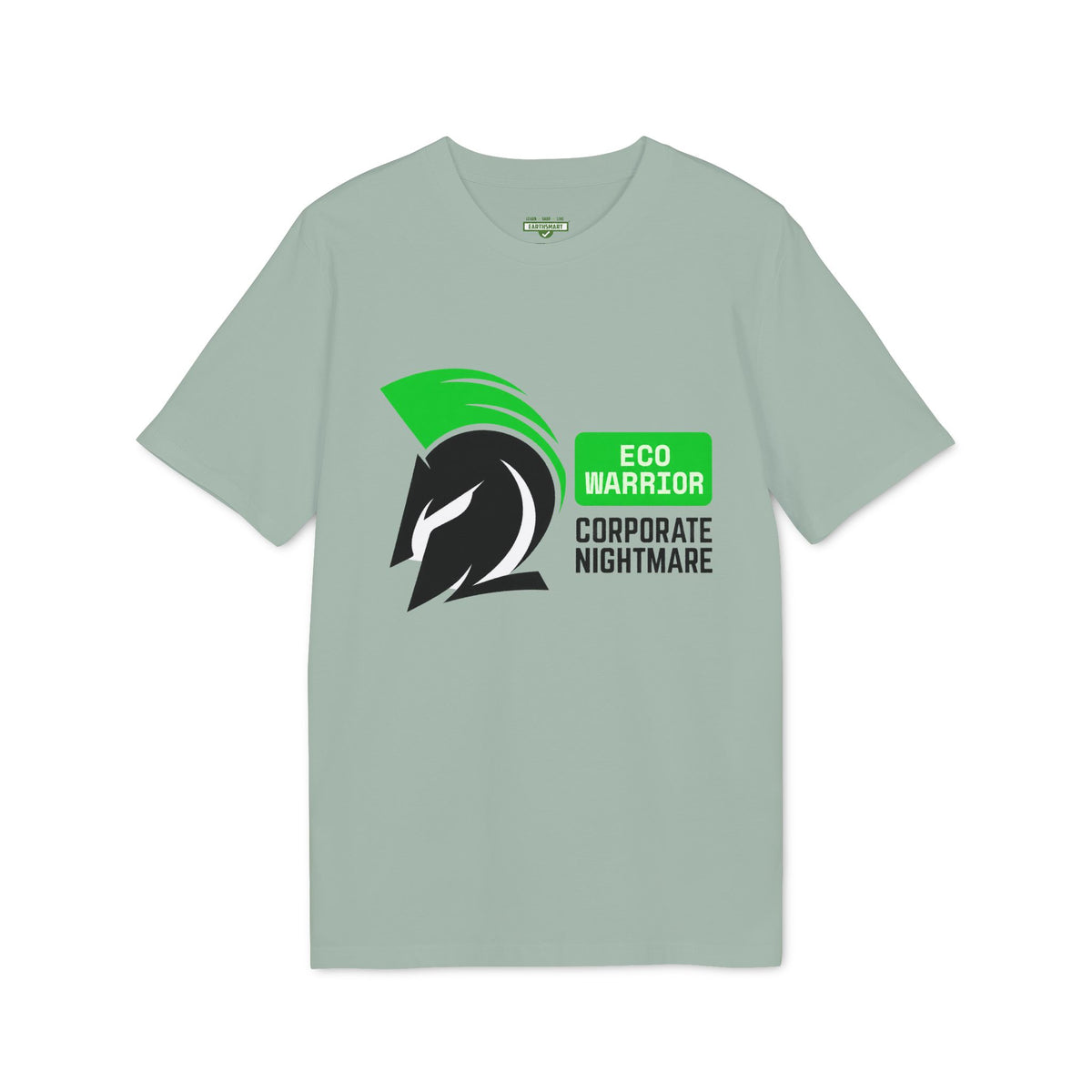Earthsmart 'EARTH MOOD' Tee — "ECO WARRIOR - CORPORATE NIGHTMARE".  (UNISEX).