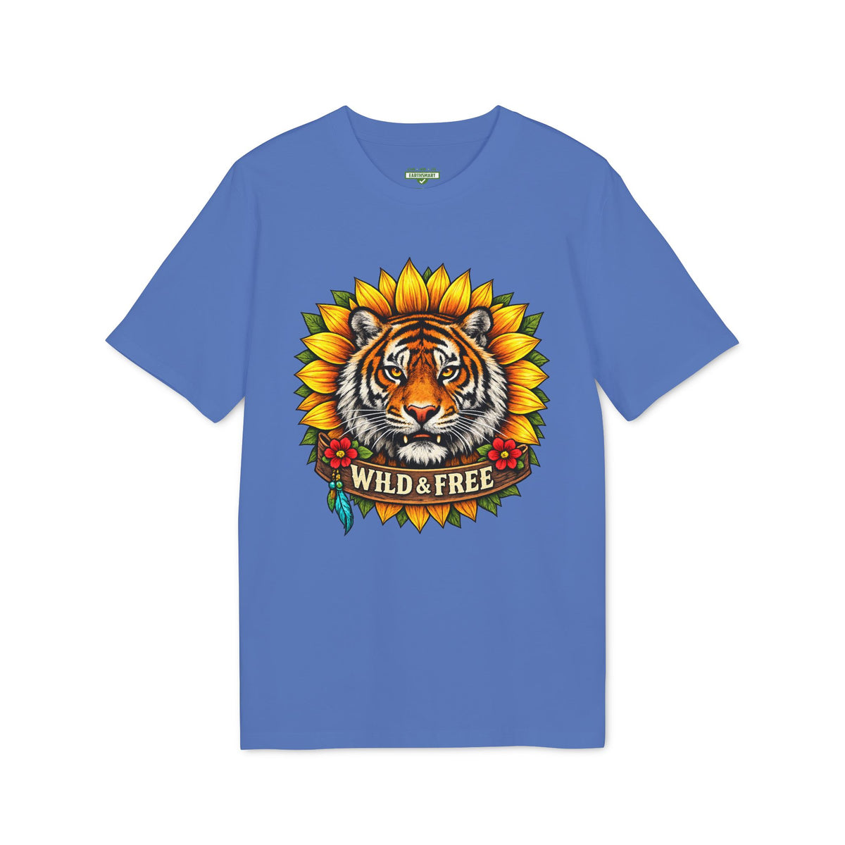 Earthsmart 'EARTH MOOD' Tee — "WILD & FREE. (Unisex).