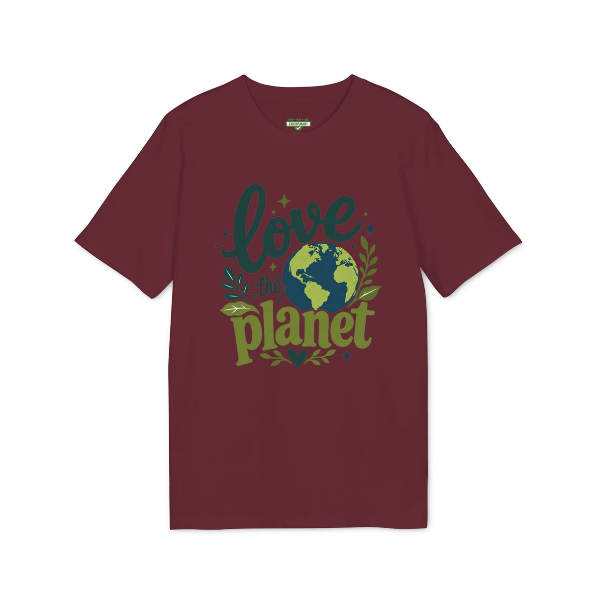 Earthsmart 'EARTH MOOD' Tee — "LOVE THE PLANET". (UNISEX).