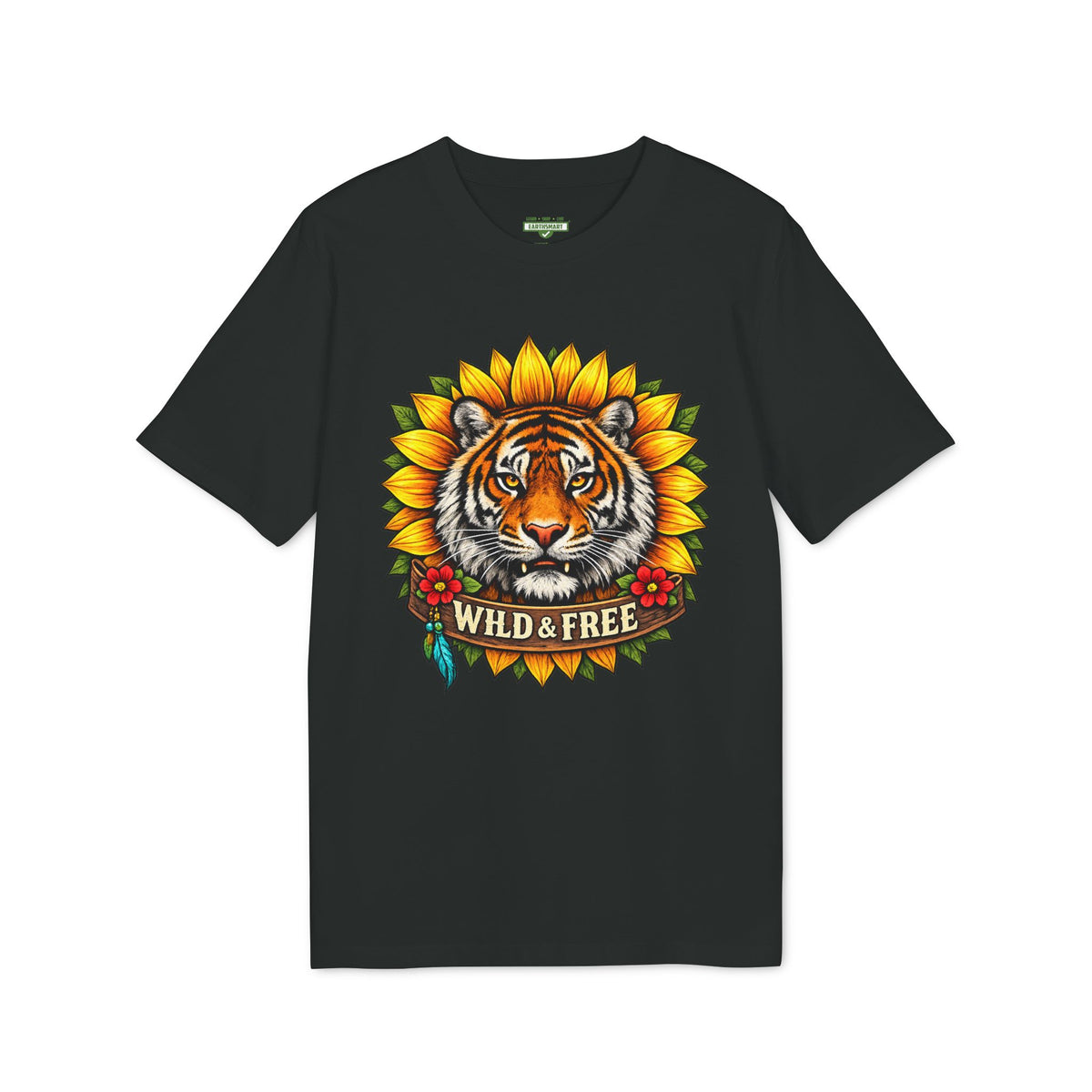 Earthsmart 'EARTH MOOD' Tee — "WILD & FREE. (Unisex).