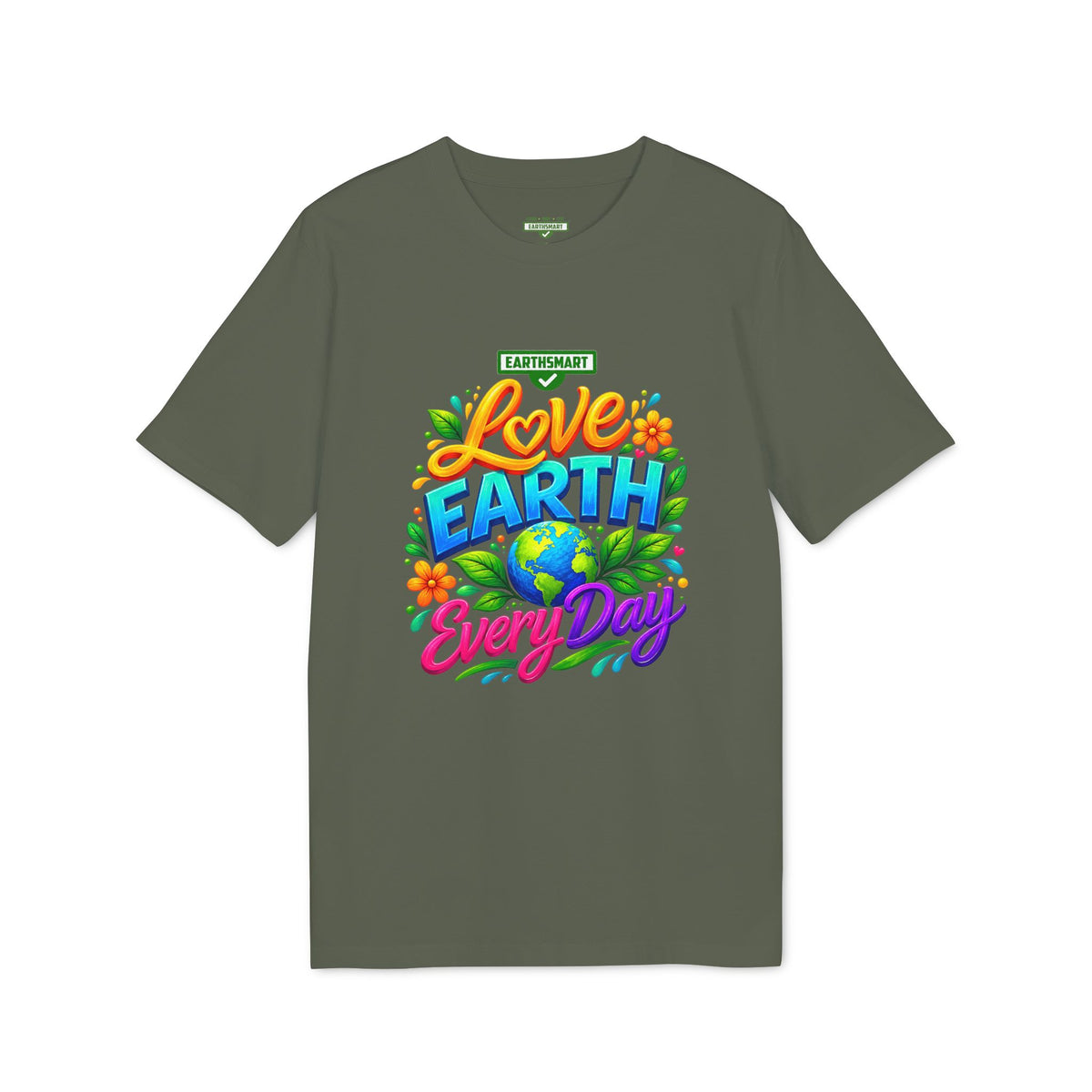 Earthsmart 'EARTH MOOD' Tee — "LOVE EARTH EVERYDAY". version 2(UNISEX).