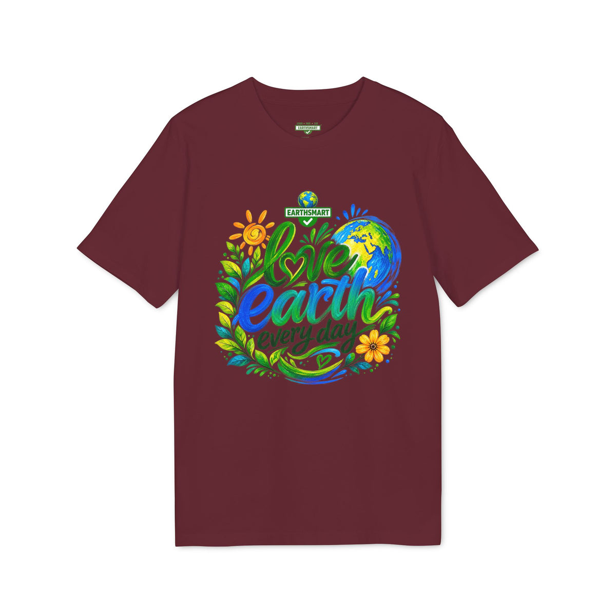 Earthsmart 'EARTH MOOD' Tee — "LOVE EARTH EVERYDAY". (UNISEX).