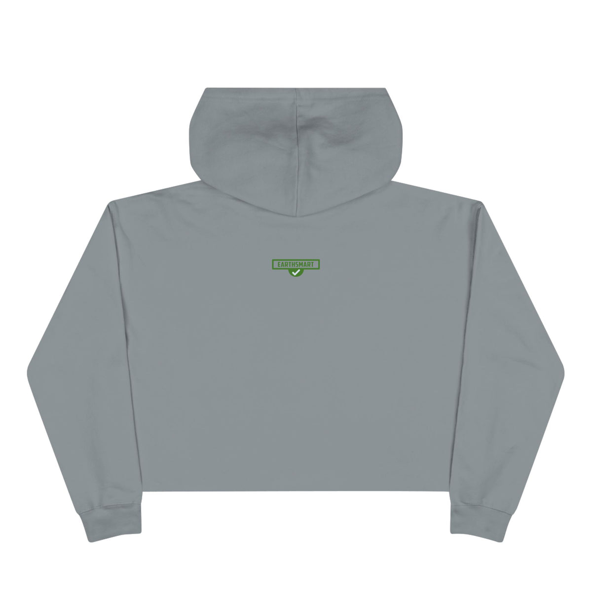 EarthSmart Cropped Hoodie – Eco-Friendly - Iconic logo version.