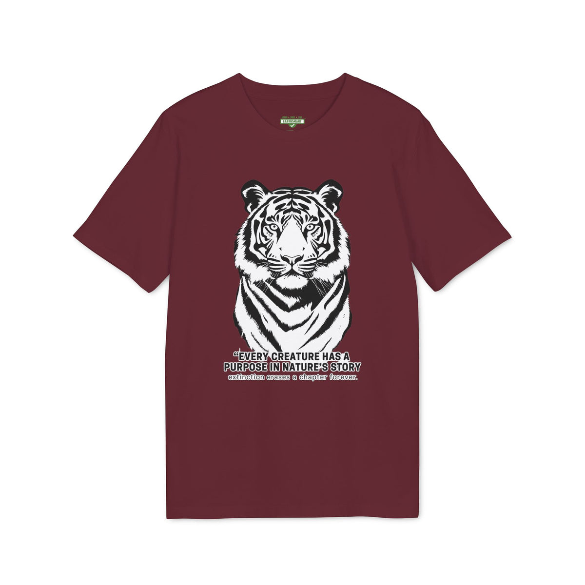 Earthsmart 'EARTH MOOD' Tee — EVERY CREATURE HAS A PLACE IN NATURE'S STORY".  (UNISEX).