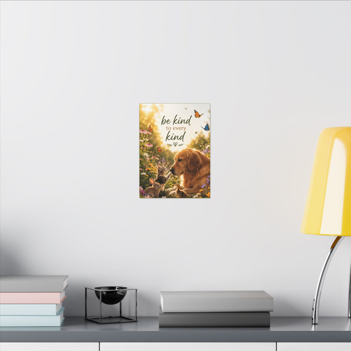 "BE KIND TO EVERY KIND" - Earthsmart Canvas Wall Art