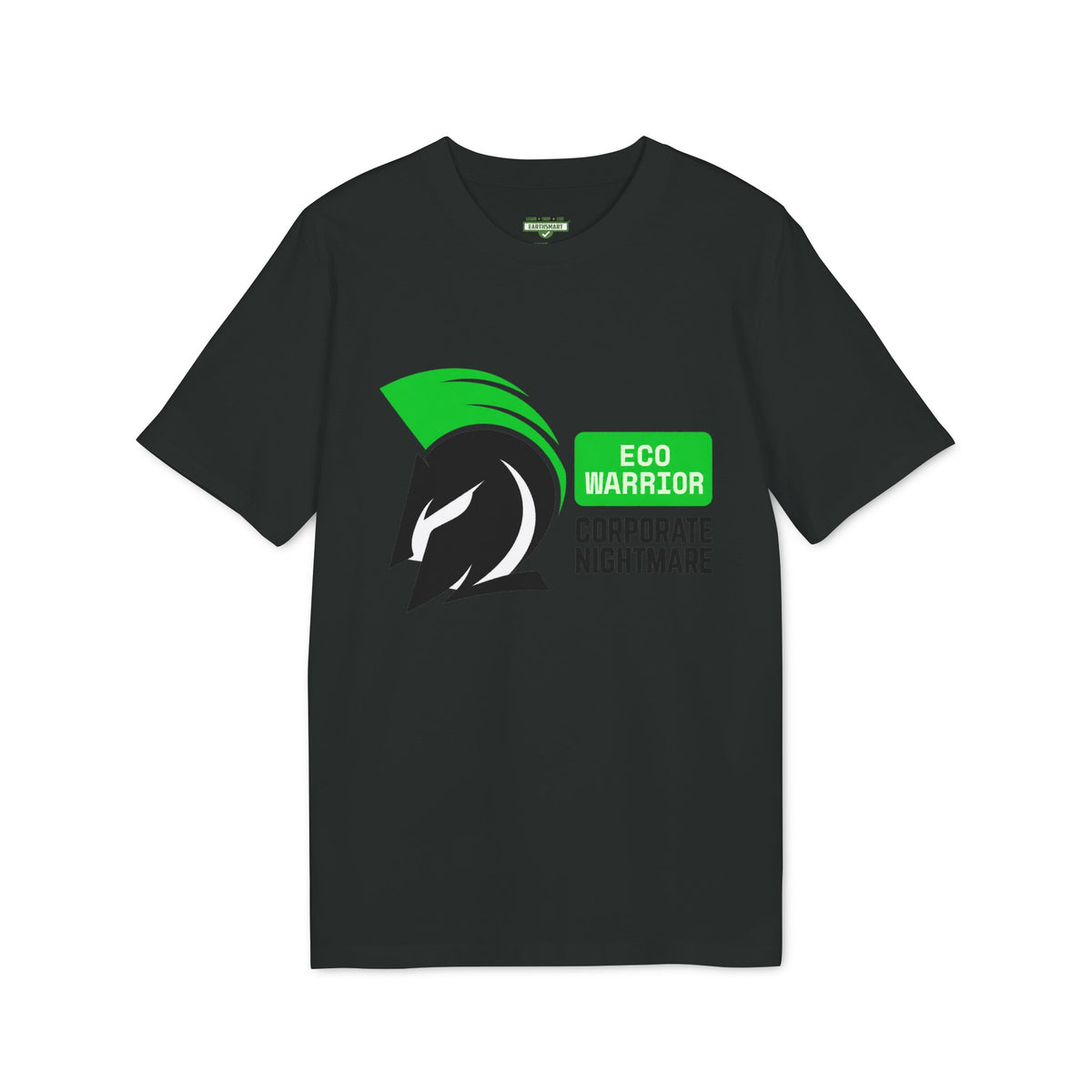 Earthsmart 'EARTH MOOD' Tee — "ECO WARRIOR - CORPORATE NIGHTMARE".  (UNISEX).