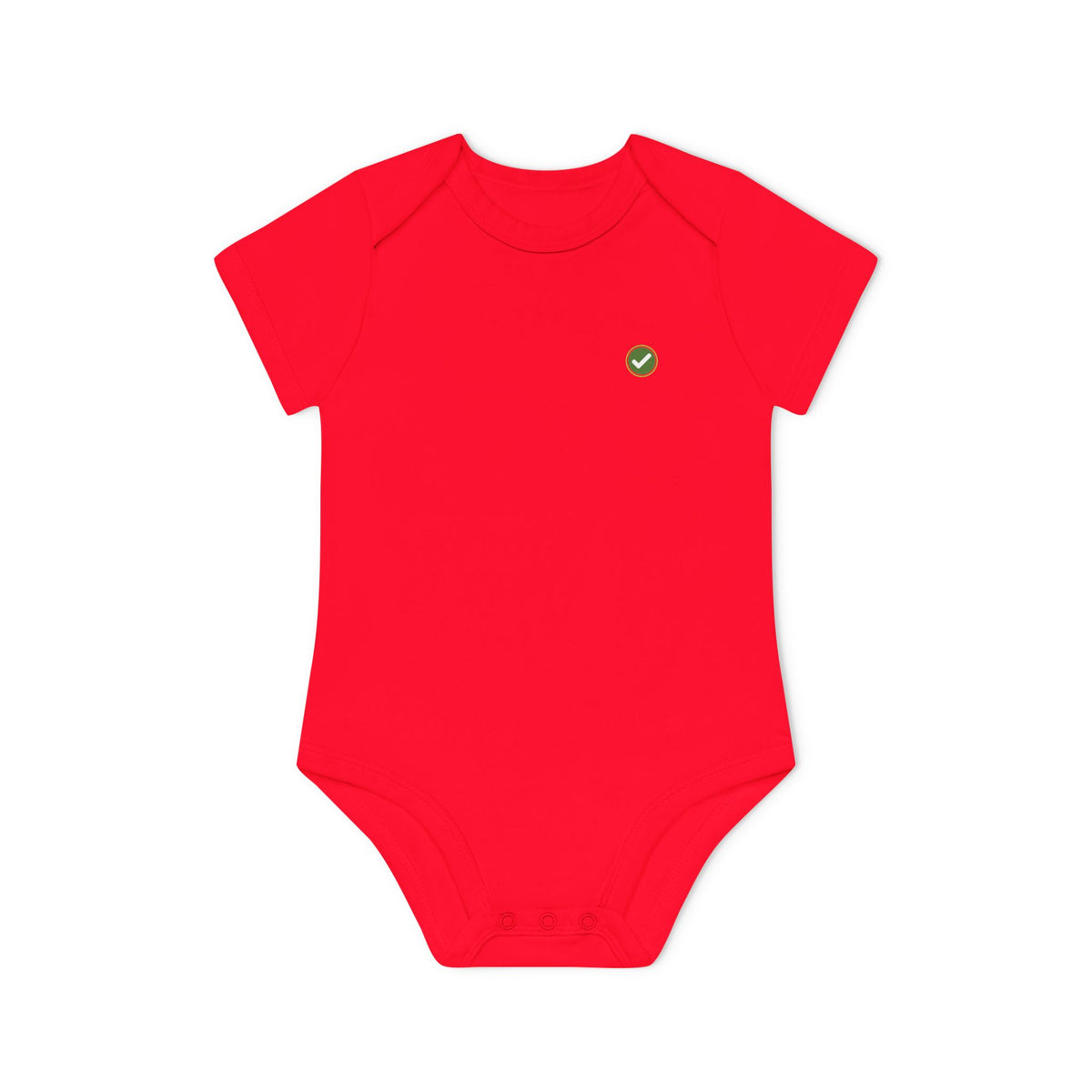 EARTHSMART EMBLEM - BABY BODYSUIT — ECO-FRIENDLY ORGANIC ONESIE (UNISEX) (0 - 18 MONTHS)
