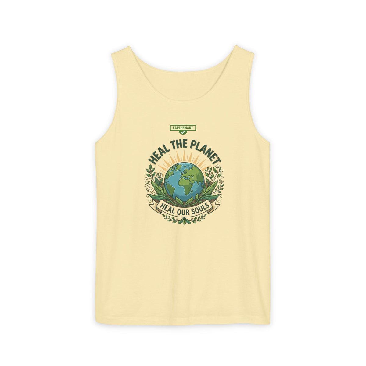 EARTHSMART Classic Tank top — Heal the planet, heal our souls - 100% cotton -  Eco Friendly.