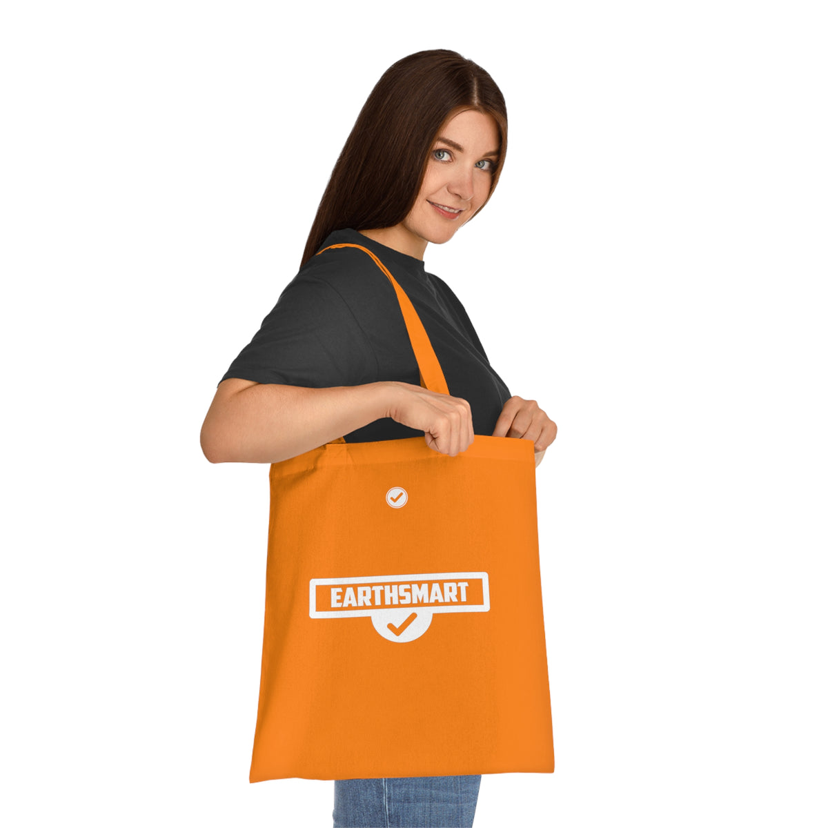 EARTHSMART 'ICONIC' LOGO' TOTE BAG (Limited edition, polar white logo).— (38cm x 42cm).
