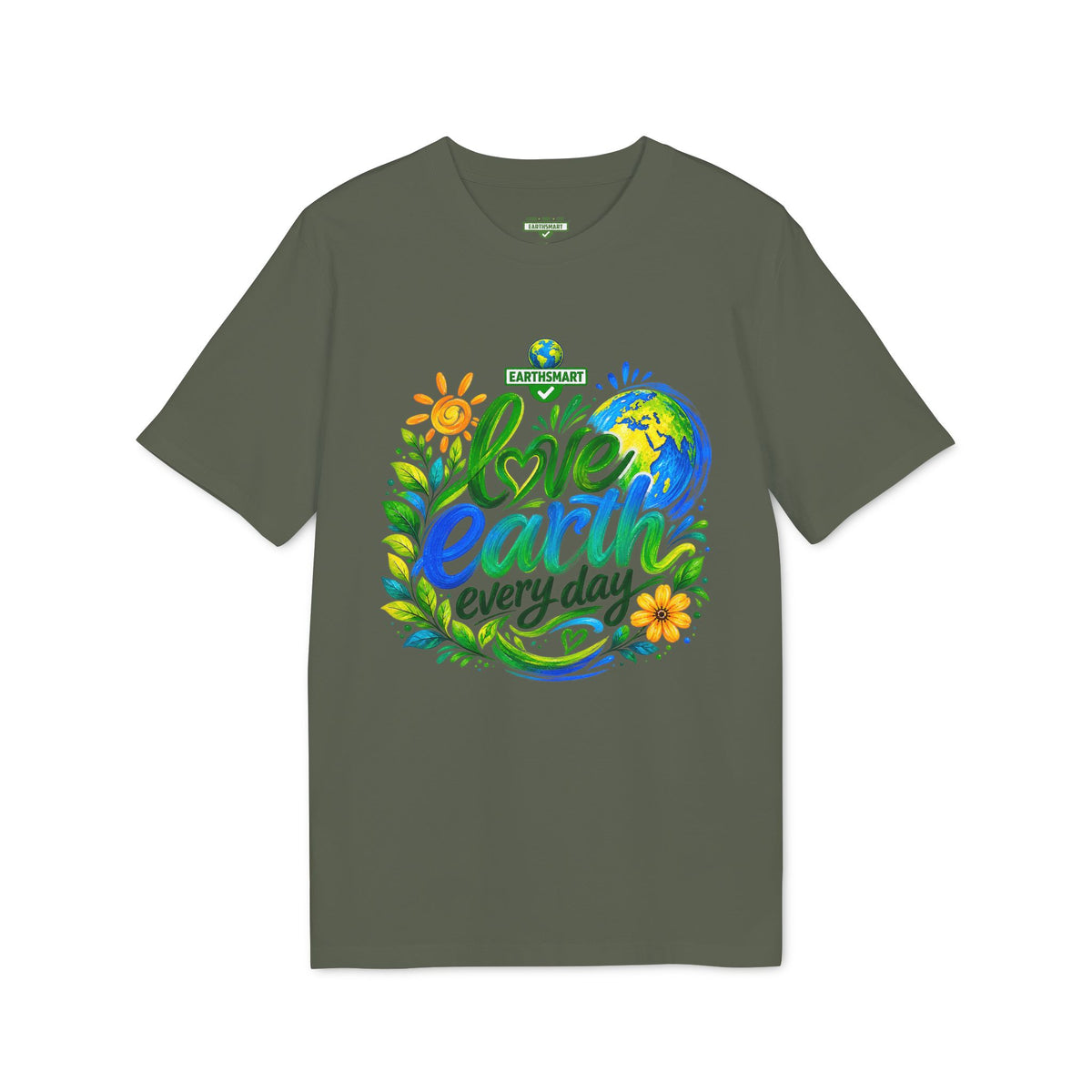 Earthsmart 'EARTH MOOD' Tee — "LOVE EARTH EVERYDAY". (UNISEX).