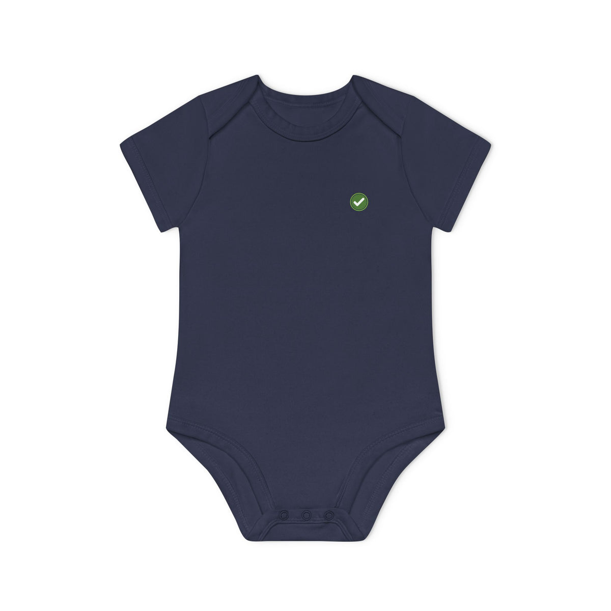 EARTHSMART EMBLEM - BABY BODYSUIT — ECO-FRIENDLY ORGANIC ONESIE (UNISEX) (0 - 18 MONTHS)