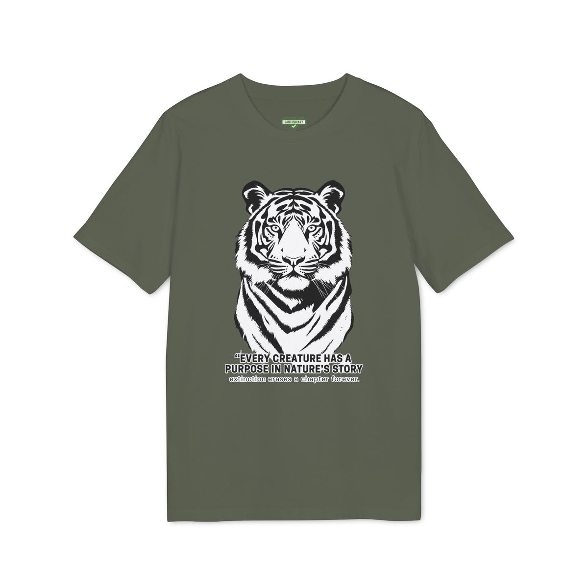 Earthsmart 'EARTH MOOD' Tee — EVERY CREATURE HAS A PLACE IN NATURE'S STORY".  (UNISEX).