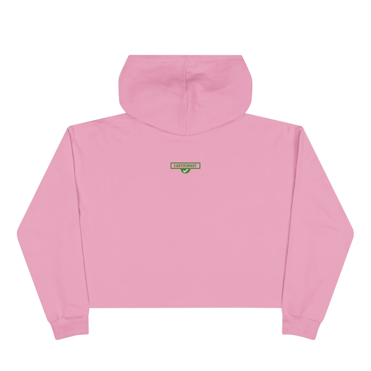 EarthSmart Cropped Hoodie – Eco-Friendly - Iconic logo version.