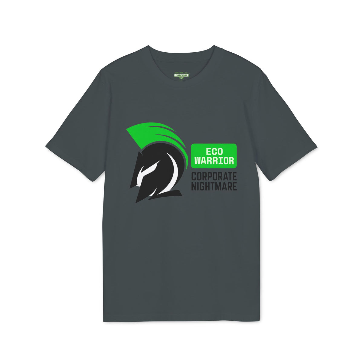 Earthsmart 'EARTH MOOD' Tee — "ECO WARRIOR - CORPORATE NIGHTMARE".  (UNISEX).