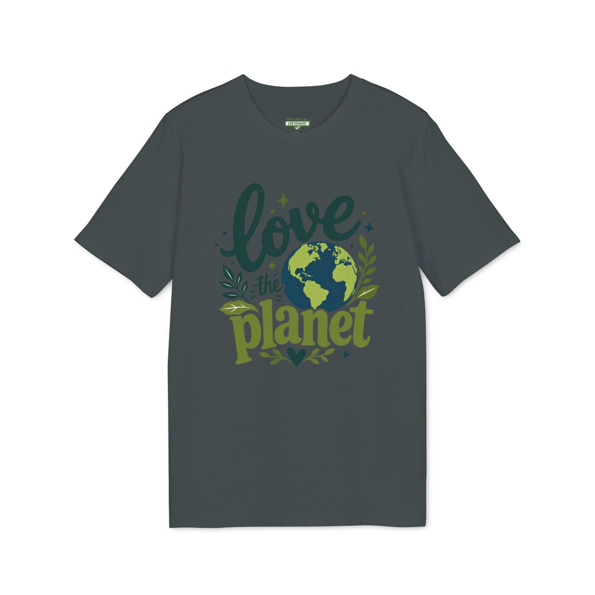Earthsmart 'EARTH MOOD' Tee — "LOVE THE PLANET". (UNISEX).
