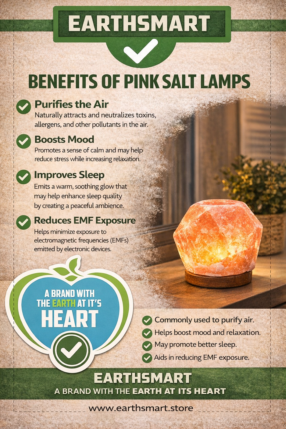 INDUS VALLEY PINK SALT LAMP - (GLOBE SHAPE). A Beautifully hand crafted organic piece of home décor. Himalayan Pink Salt Lamp.