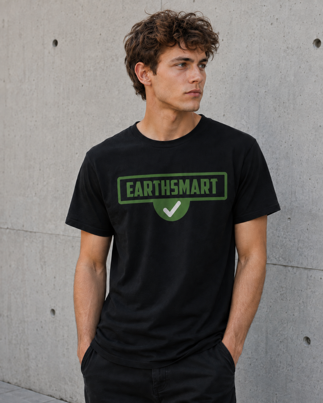 Earthsmart 'ICONIC' logo - Organic 100% cotton, T shirt.