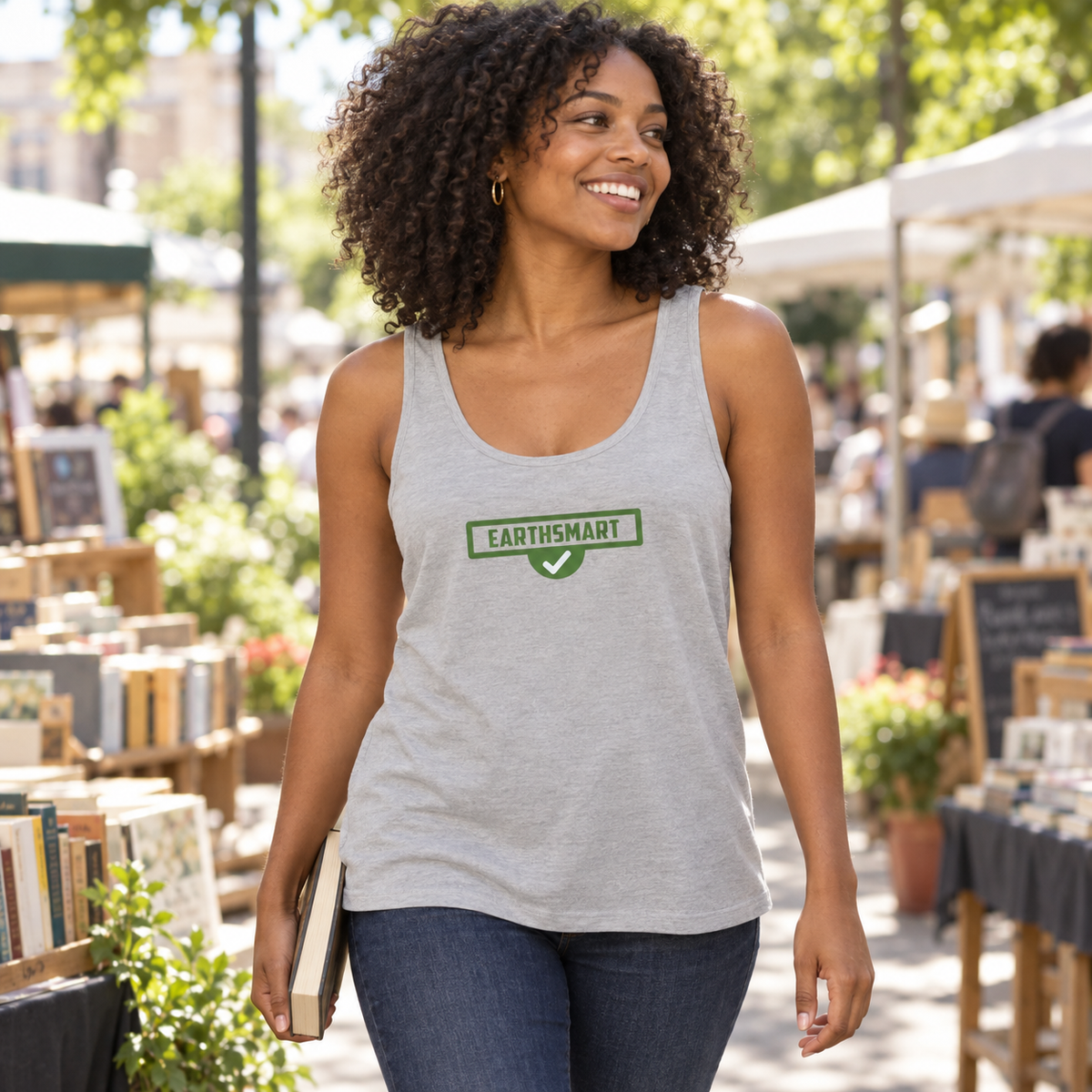 Earthsmart Tank Top - ICONIC LOGO— Eco-Friendly - 100% Cotton.