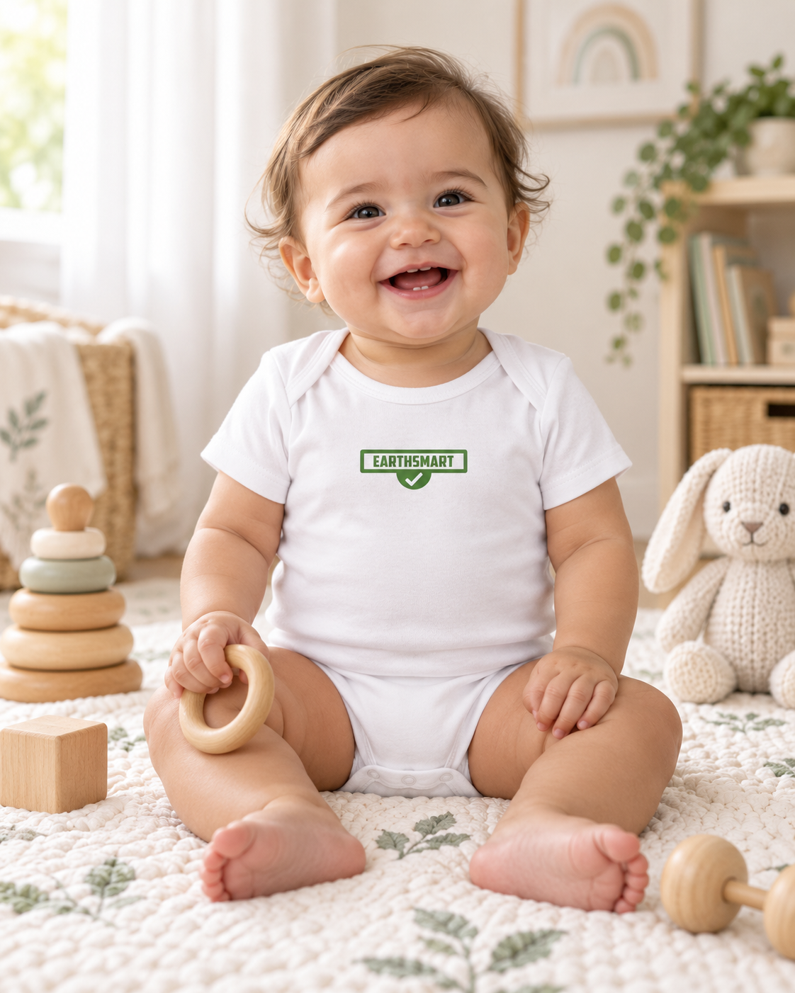 EarthSmart Baby Bodysuit – Eco-Friendly Newborn Onesie (UNISEX).