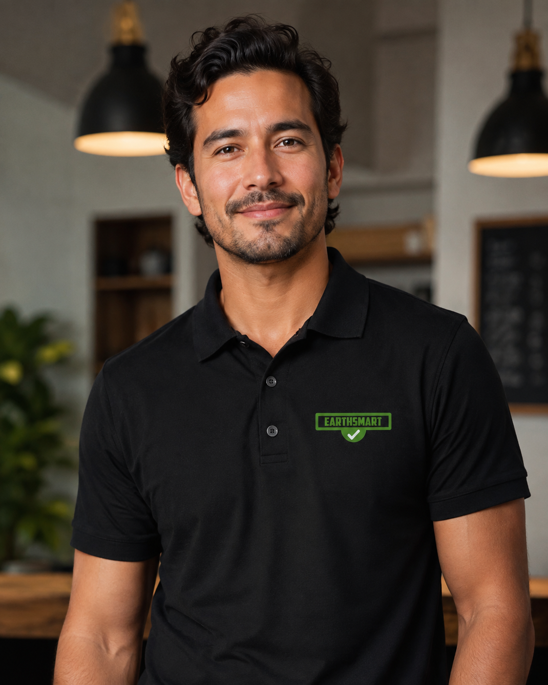 Earthsmart 'Iconic' logo Polo - Pique-Cotton / Organically Grown Cotton.