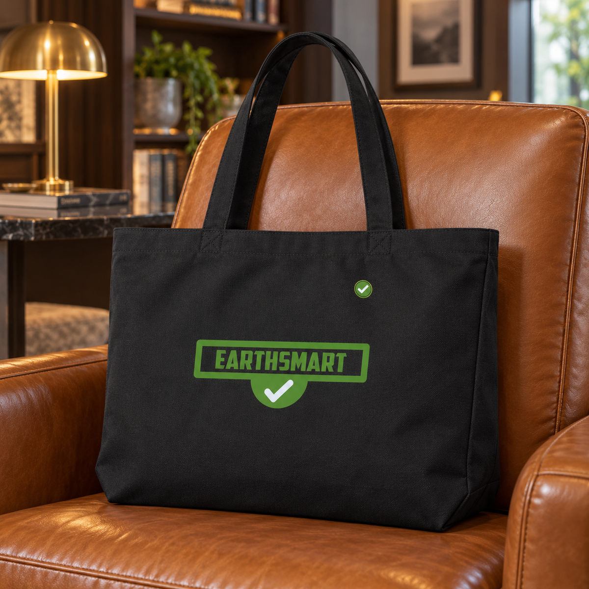 EARTHSMART 'ICONIC' LOGO ECO - TOTE - (50.8 × 35.6 × 12.7 cm)
